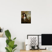 Reitsportrait von Prinz Eugene Poster (Heimbüro)