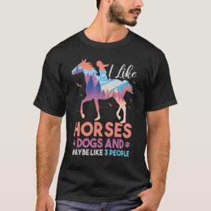 Reitsportverein für Damen Reiter Reitsport Reittie T-Shirt