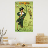 Reitstall Cycles Vintage Poster (Küche)