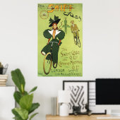 Reitstall Cycles Vintage Poster (Heimbüro)