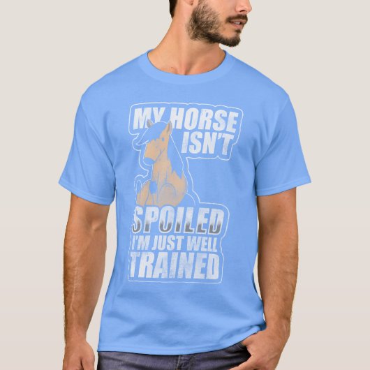 Reitstall für Pferde T-Shirt (Vorderseite)