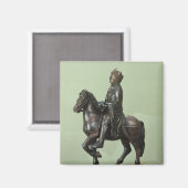 Reitstatue Charlemagne 2 Magnet (Vorderseite/Rückseite)