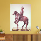 Reitstatue Charlemagne Leinwanddruck (Insitu (Wohnzimmer))