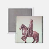 Reitstatue Charlemagne Magnet (Vorderseite/Rückseite)