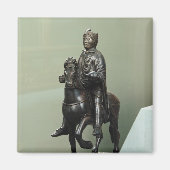 Reitstatue Charlemagne Magnet (Vorne)