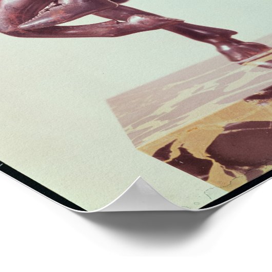 Reitstatue Charlemagne Poster (Ecke)