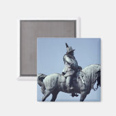 Reitstatue Charles Gustav X , Magnet (Vorderseite/Rückseite)
