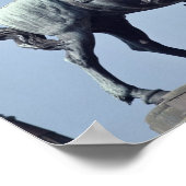 Reitstatue Charles Gustav X , Poster (Ecke)