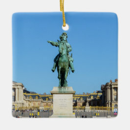 Reitstatue Louis XIV in Versailles Keramikornament