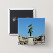 Reitstatue Ludwig XIV in Versailles Button (Vorne & Hinten)