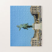 Reitstatue Ludwig XIV in Versailles Puzzle (Vertikal)