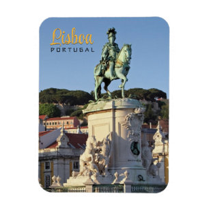 Reitstatue von König José I., Lissabon Magnet