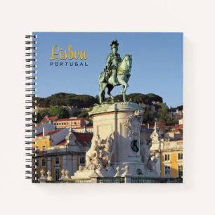 Reitstatue von König José I., Lissabon Notizblock