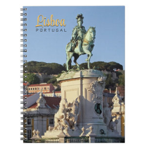 Reitstatue von König José I., Lissabon Notizblock