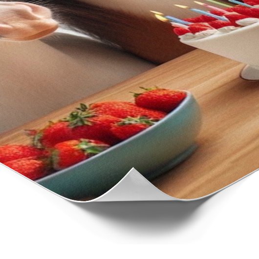 Reitstour Kunst, Pferderäuberparty, Funny Horse Poster (Ecke)