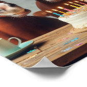 Reitstour Kunst, Pferderäuberparty, Funny Horse Poster (Ecke)