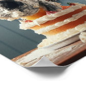 Reitstour Kunst, Pferderäuberparty, Funny Horse Poster (Ecke)