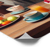 Reitstour Kunst, Pferderäuberparty, Funny Horse Poster (Ecke)