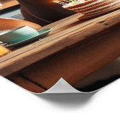 Reitstour Kunst, Pferderäuberparty, Funny Horse Poster (Ecke)