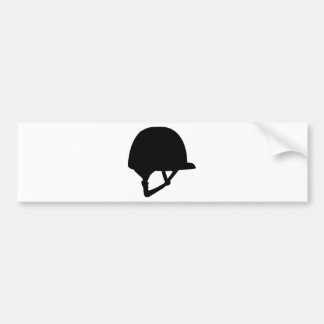 Reitsturzhelm Autoaufkleber