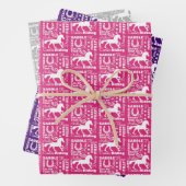 Reittheater Niedlich Girly Geschenkpapier Set (Beispiel)