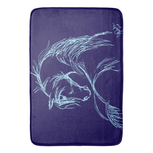 Reittier Badematte (Vorderseite Vertikal)