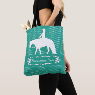 Reittier Cowgirl INDIVIDUELLE NAME Tote Bag 2 Tasche