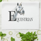 Reittier-Einhornhandtuch Geschirrtuch (Gefaltet)