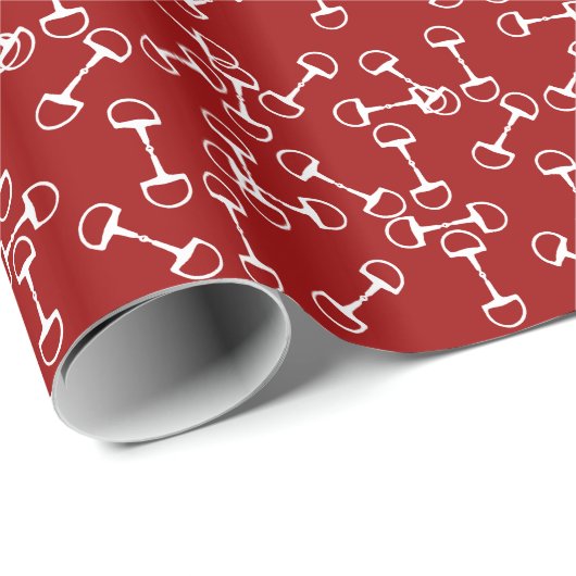 Reittier Geschenkpapier (Rolleneckpunkt)