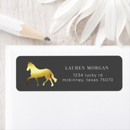 Reittier-Goldfolie (Insitu)