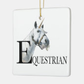 Reittier Keramikornament (Links)