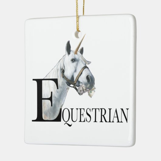 Reittier Keramikornament (Links)