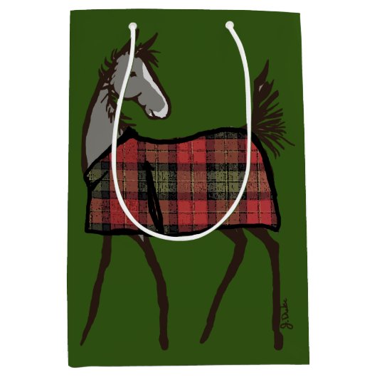 Reittier Mittlere Geschenktüte (Vorderseite)