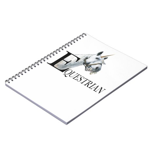 Reittier Notizblock (Linke Seite)