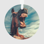 Reittier Ornament (Rückseite)