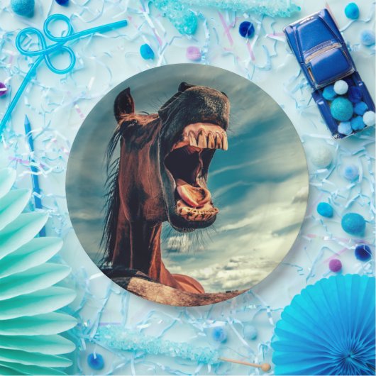 Reittier Pappteller (Party)