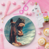 Reittier Pappteller (Party)