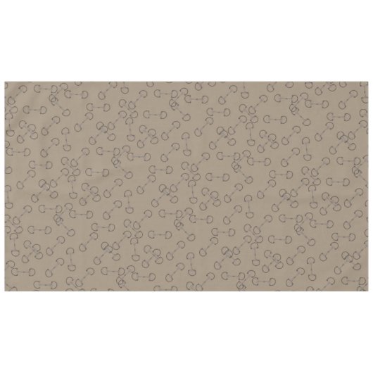 Reittier Tischdecke (Vorderseite (Horizontal))