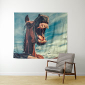 Reittier Wandteppich (Beispiel (Horizontal))