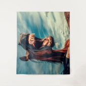 Reittier Wandteppich (Vorderseite)