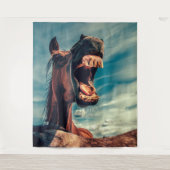 Reittier Wandteppich (Vorderseite)