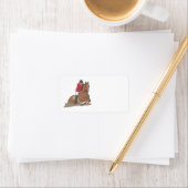 Reittiere 3 adressaufkleber (Insitu)