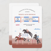 Reittiere Einladung (Vorne/Hinten)