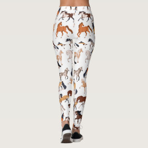 Reittiere Elegance All-over Print Leggings