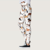 Reittiere Elegance All-over Print Leggings (Links)