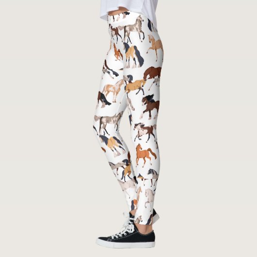 Reittiere Elegance All-over Print Leggings (Links)