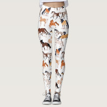 Reittiere Elegance All-over Print Leggings