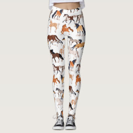 Reittiere Elegance All-over Print Leggings