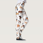 Reittiere Elegance All-over Print Leggings (Rechts)