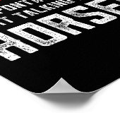 Reittiere Geschenke nur ein Mädchen, das Lieben Pf Poster (Ecke)